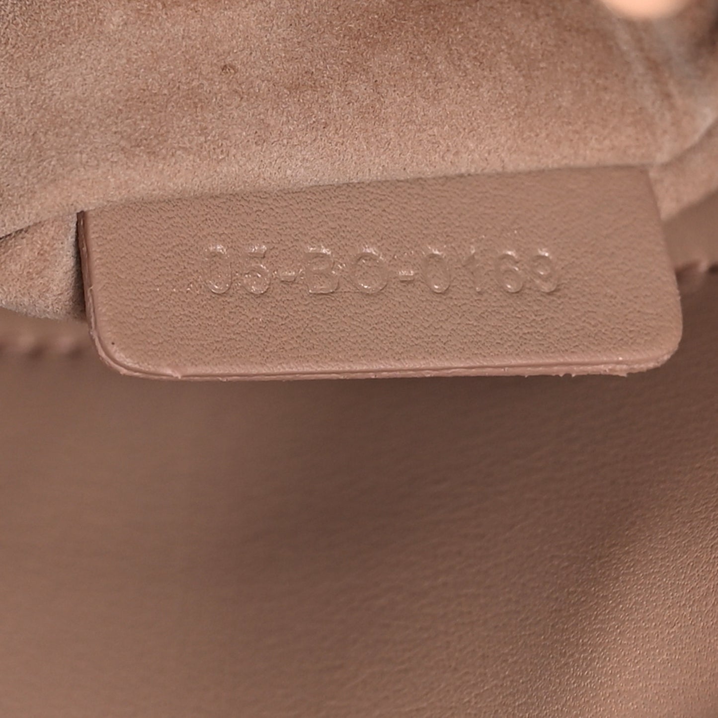 Ultra Matte Calfskin Cannage Mini Lady Dior Light Beige