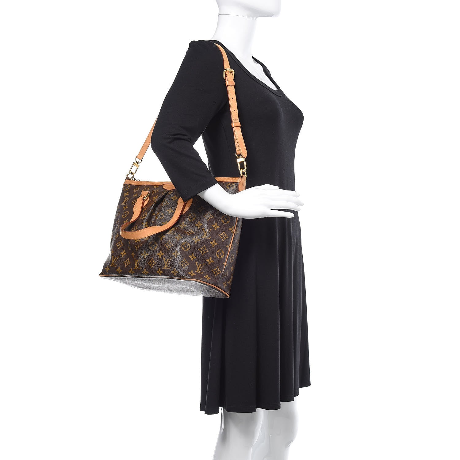 Louis Vuitton Monogram Palermo PM 2 of 15