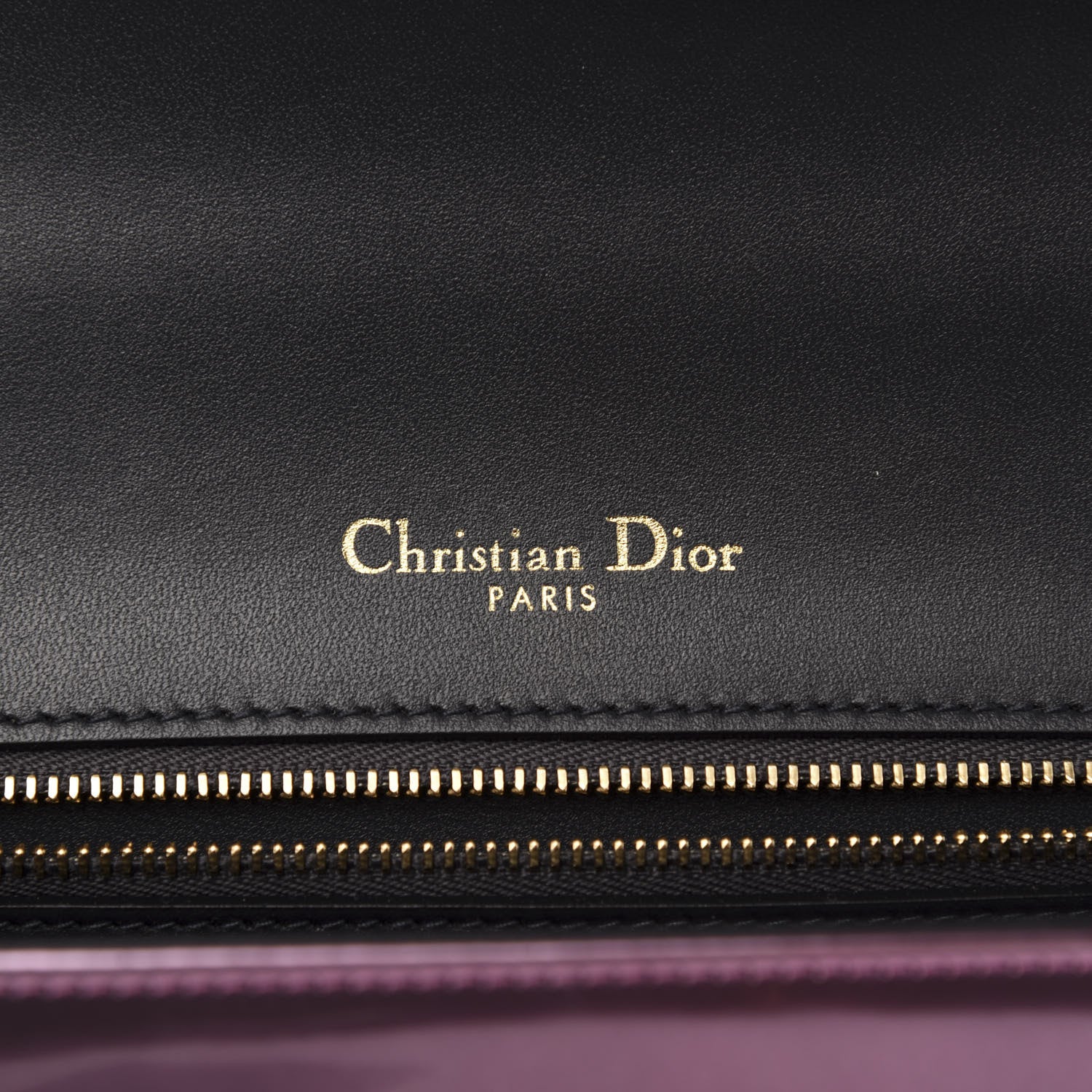 Christian Dior Metallic Patent Micro-Cannage Medium Diorama Flap Bag Pink 8 of 10