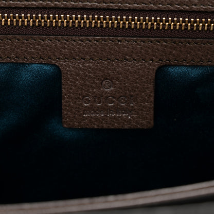 Gucci GG Supreme Monogram Web Medium Ophidia Chain Shoulder Bag Brown 7 of 11