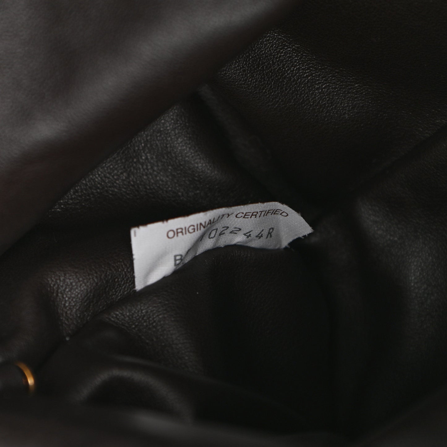 Calfskin The Pouch Chain Fondant