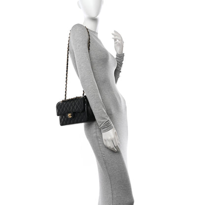 Chanel Caviar Quilted Small Double Flap Black 2 of 11