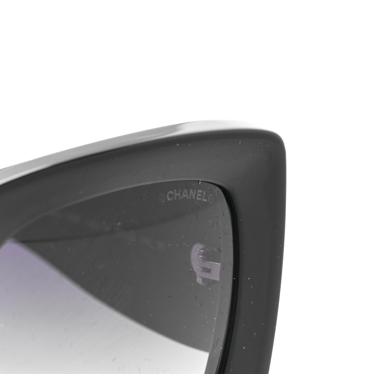 Acetate Rectangle Sunglasses 5435 Black