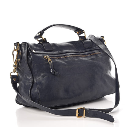 Proenza Schouler Lambskin Medium PS1 Satchel Midnight 3 of 22
