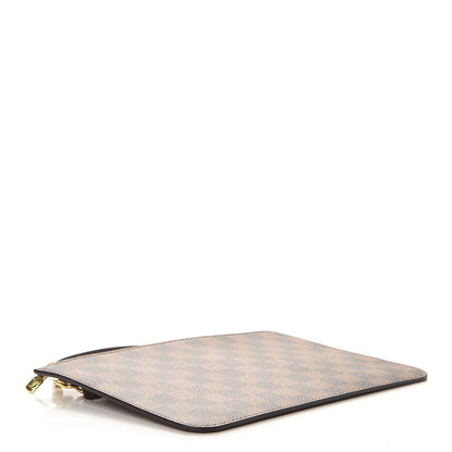 Louis Vuitton Damier Ebene Neverfull MM GM Pochette 4 of 8