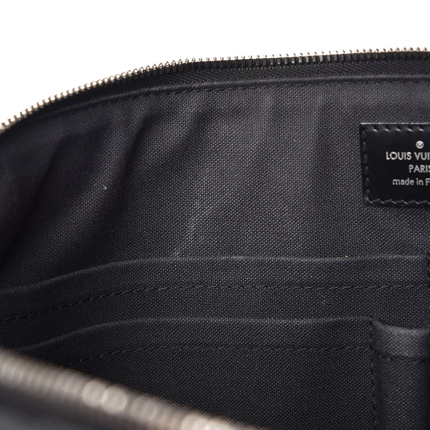 Damier Graphite Porte-Documents Jour