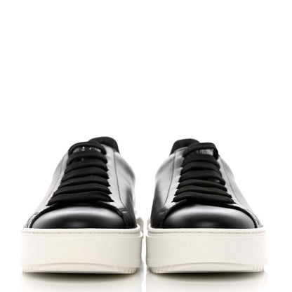 Louis Vuitton Calfskin Time Out Sneakers 37.5 Black 2 of 12