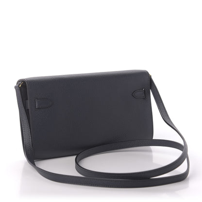 Hermes Epsom Kelly To Go Wallet Bleu Indigo 3 of 10