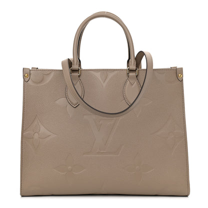 Louis Vuitton Empreinte Monogram Giant Onthego MM Tourterelle 1 of 10