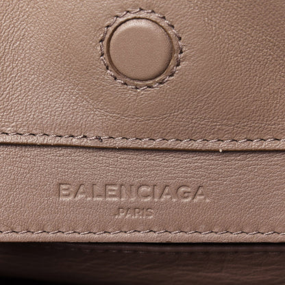 Balenciaga Calfskin Papier Mini A4 Zip Around Tote Beige Sable 6 of 11