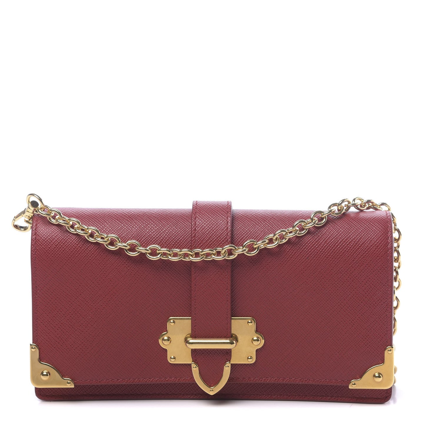 Saffiano Cahier Mini Bag Fuoco