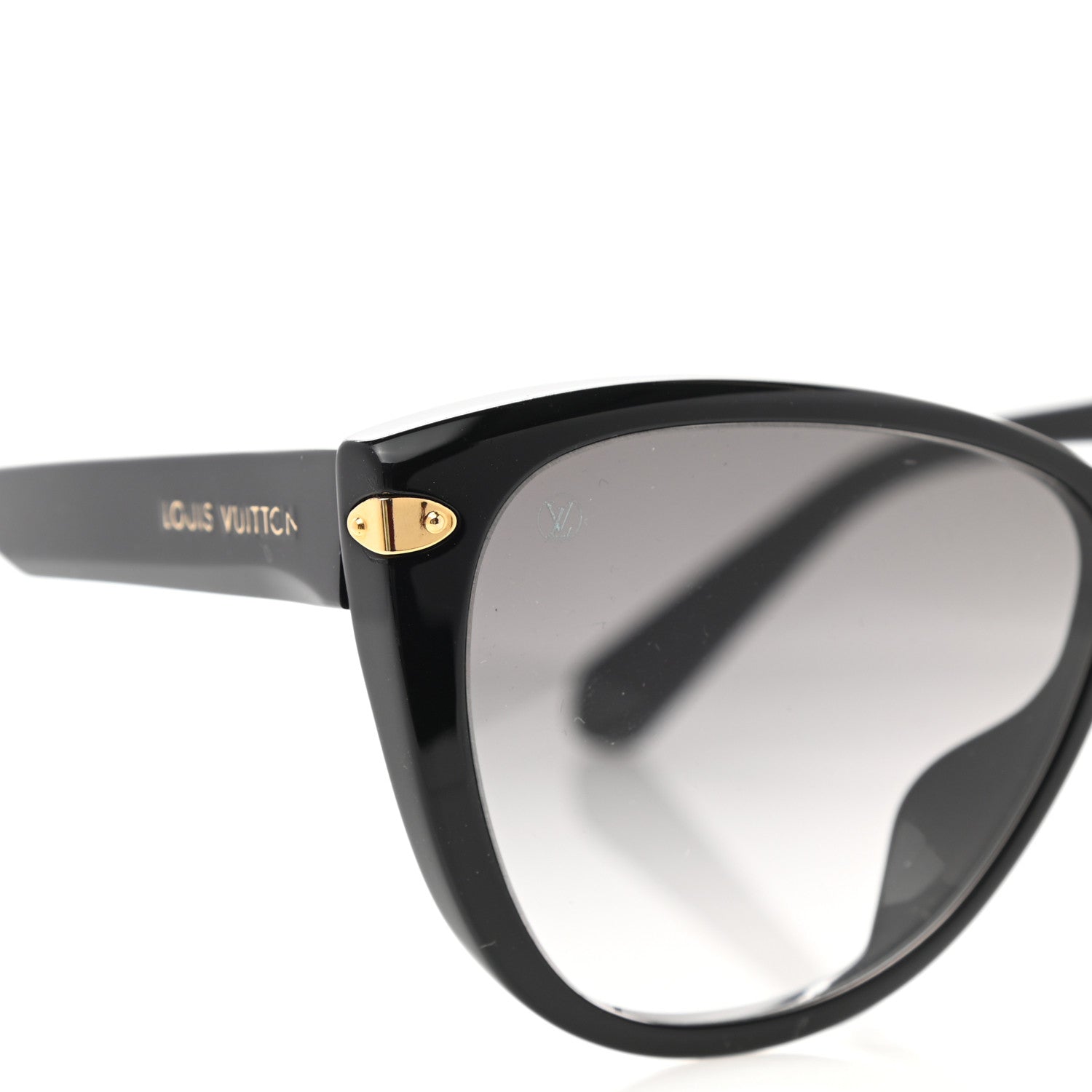 Louis Vuitton Acetate Blue Velvet Sunglasses Z1293E Black 7 of 7