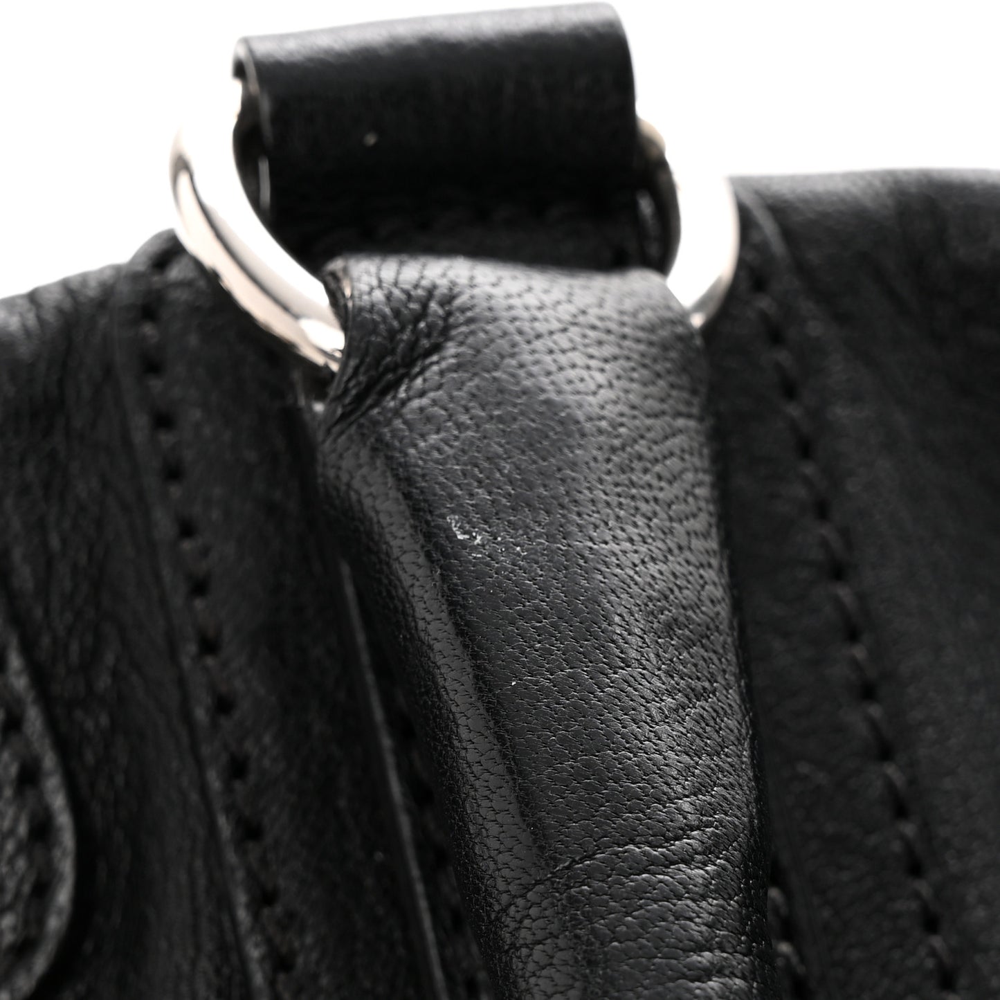 Sugar Goatskin Medium Pandora Black