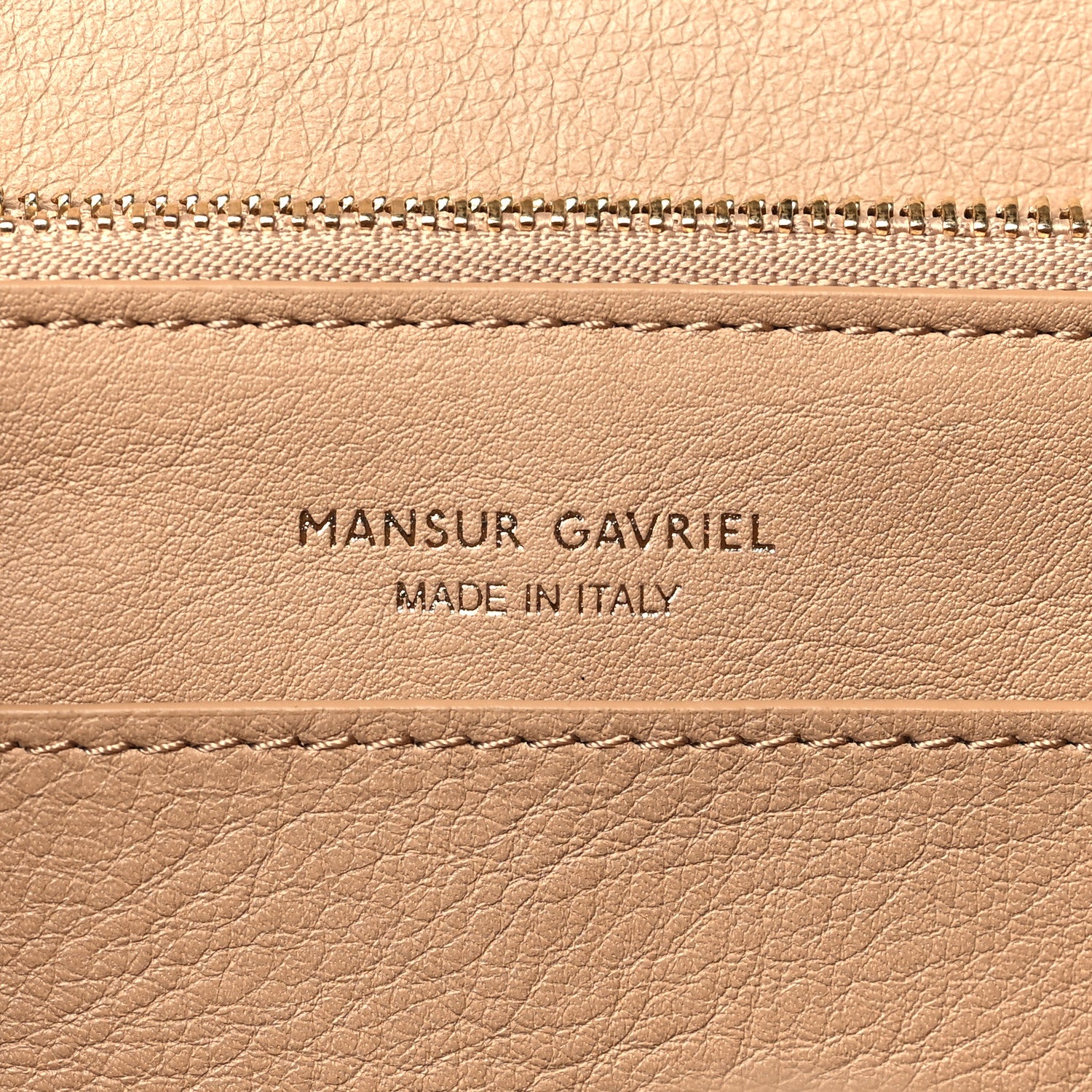 Mansur Gavriel Calfskin Soft Lady Bag Nocci 6 of 9