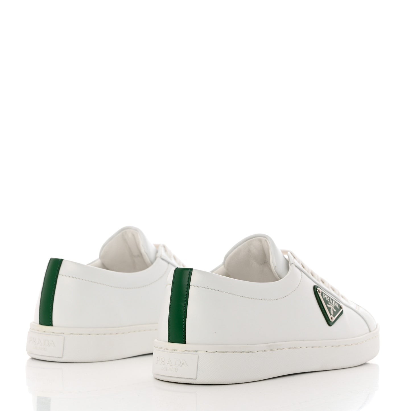 Spazzolato Rois Metal Triangle Logo 25mm Sneakers 36 White Mango