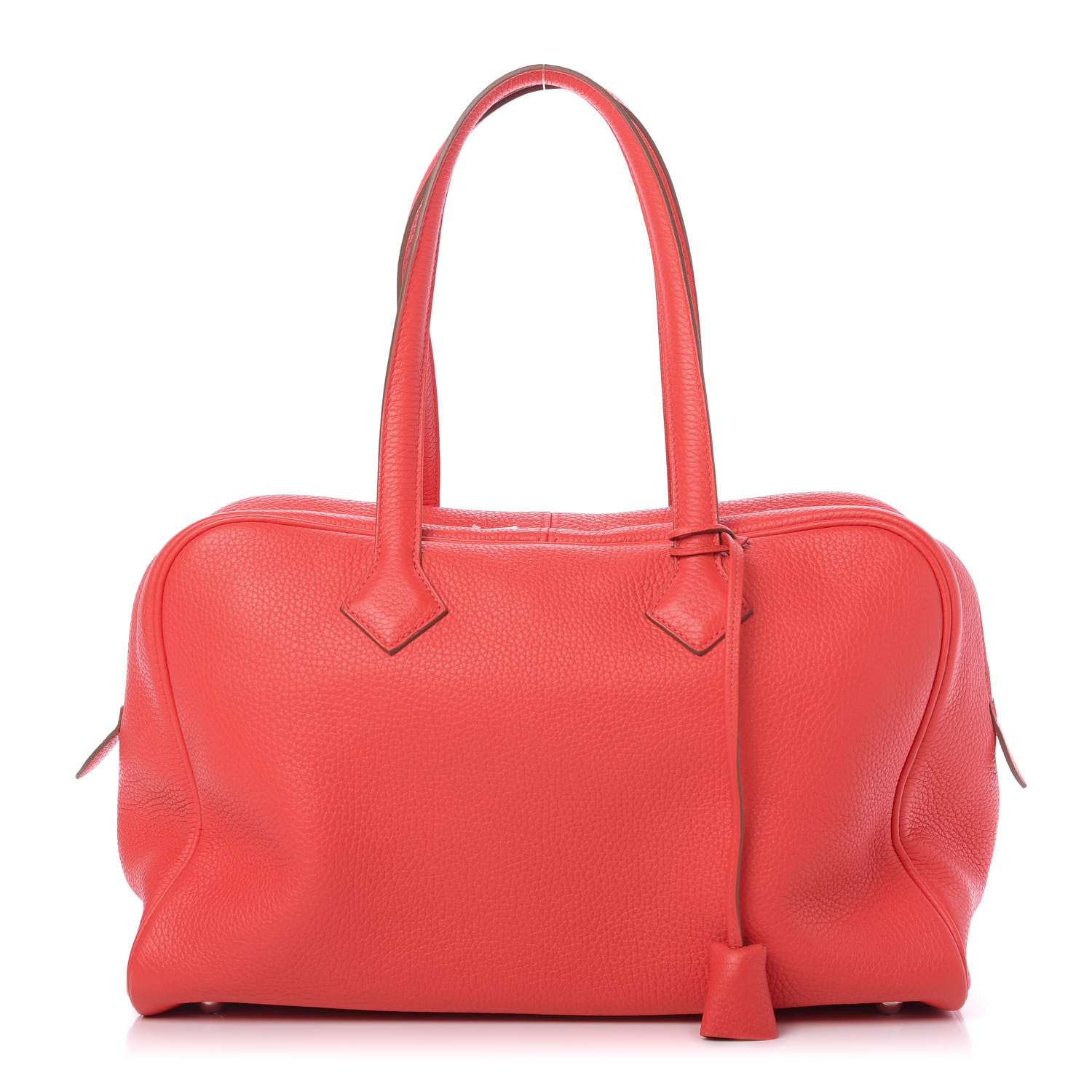 Hermes Taurillon Clemence Victoria II 35 Rose Jaipur 1 of 9