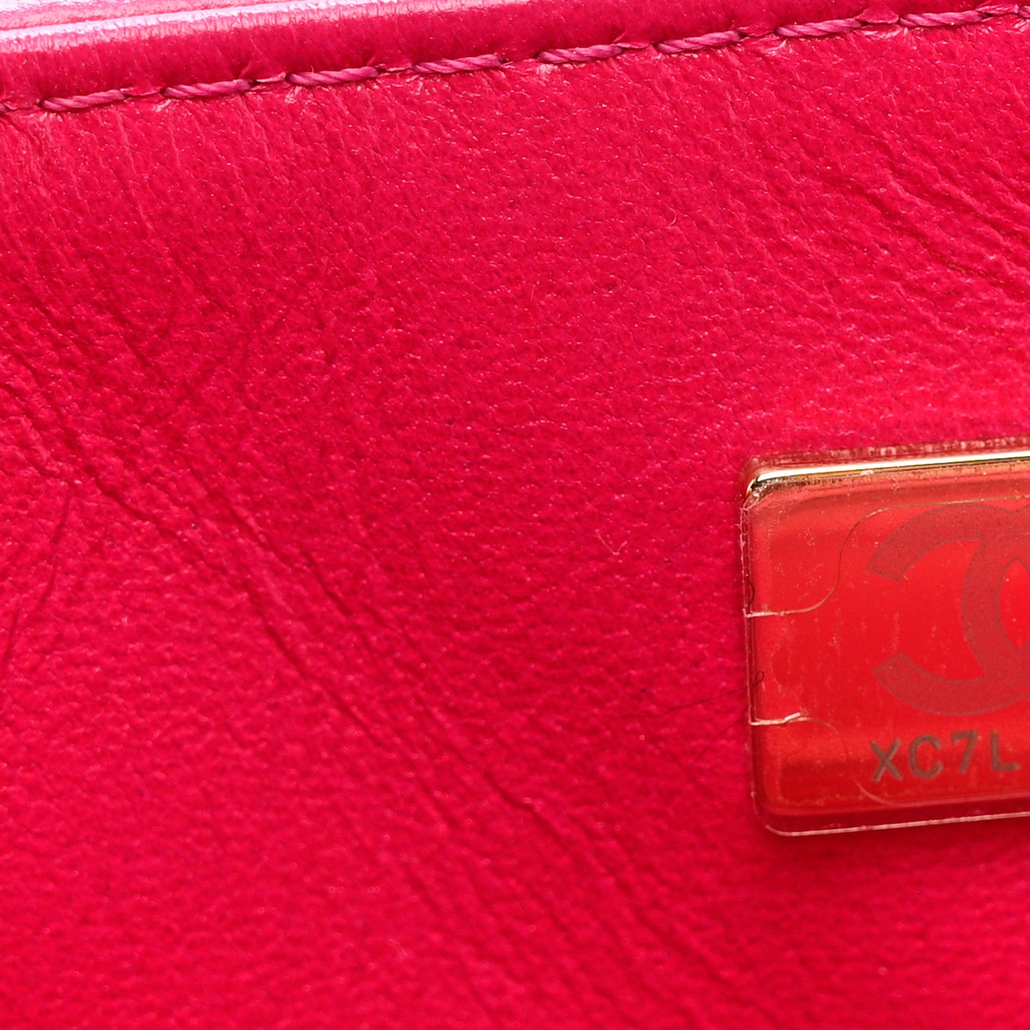 Chanel Aged Calfskin Quilted 2.55 Reissue Mini Flap Fuchsia 7 of 9