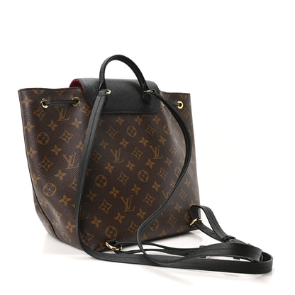 Louis Vuitton Monogram Montsouris PM Black 3 of 10