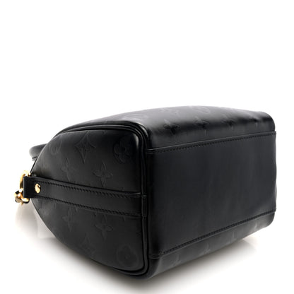 Louis Vuitton Monogram Ink Speedy BB Black 4 of 9