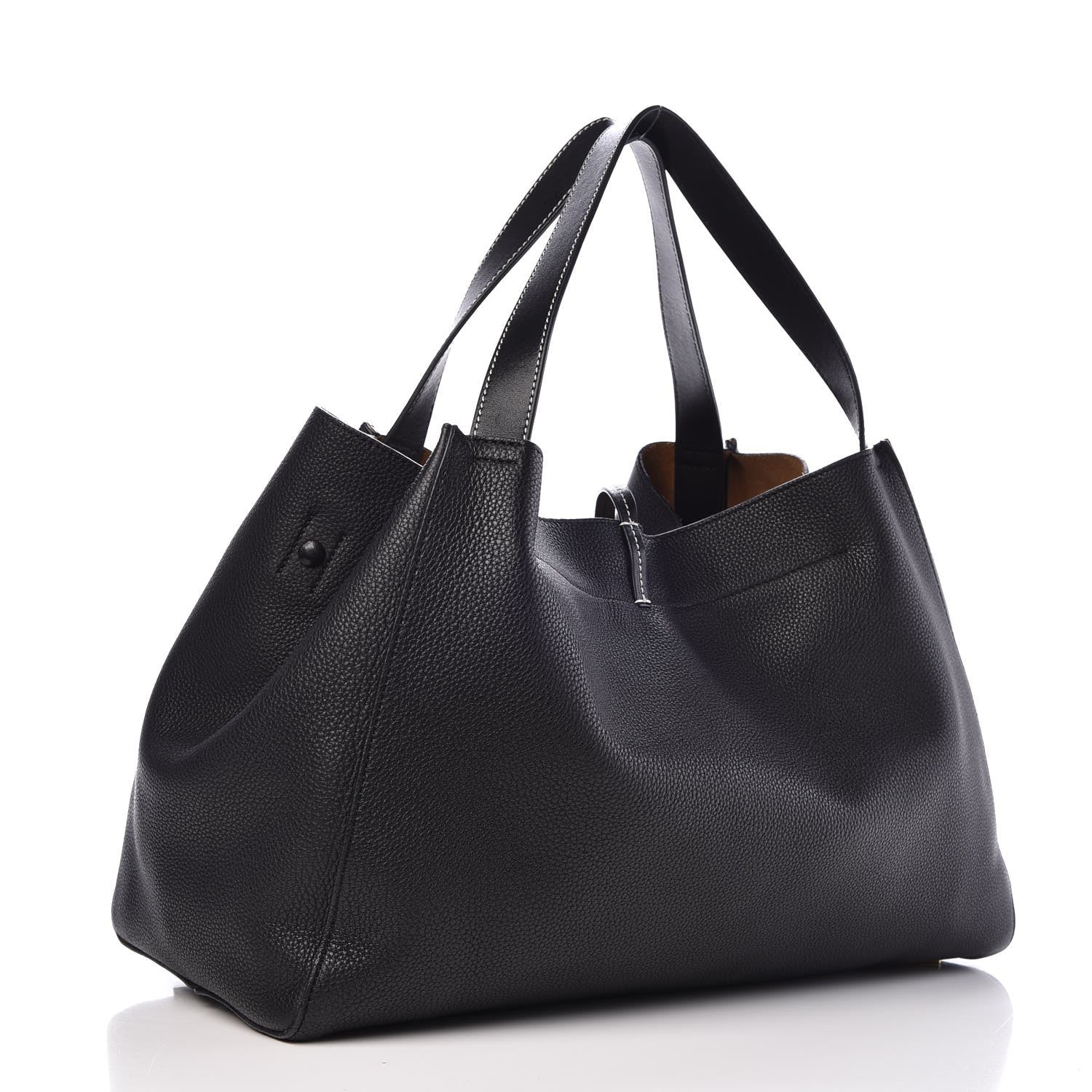 Loewe Calfskin Barcelona Tote Black 3 of 7