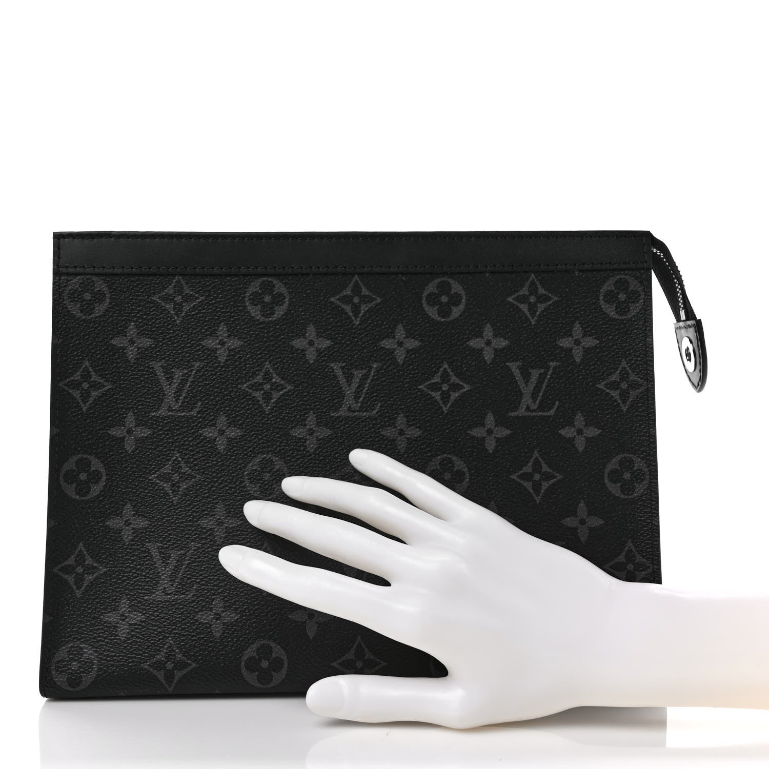 Louis Vuitton Monogram Eclipse Pochette Voyage MM 2 of 7