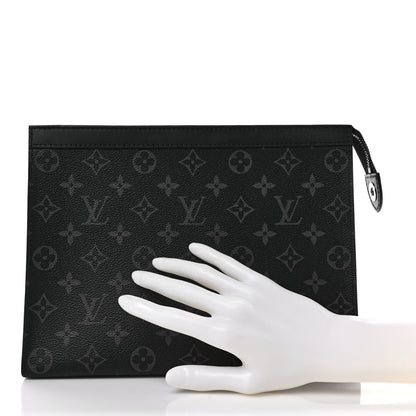 Louis Vuitton Monogram Eclipse Pochette Voyage MM 2 of 7