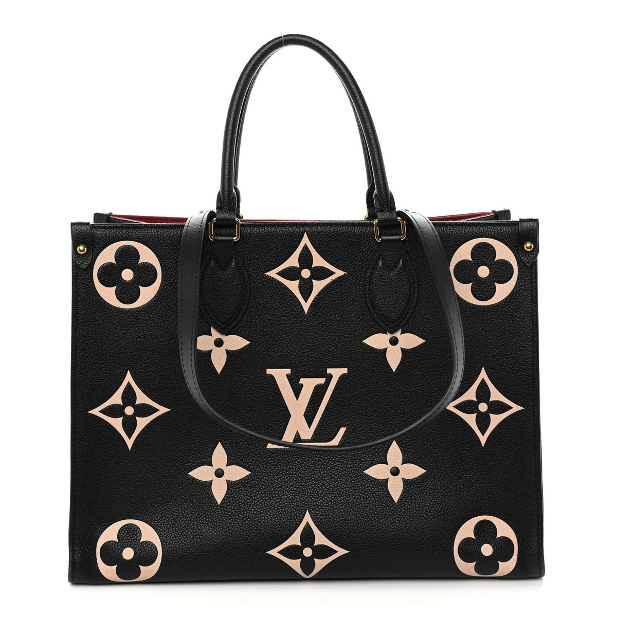 Empreinte Monogram Giant Onthego MM Black Beige