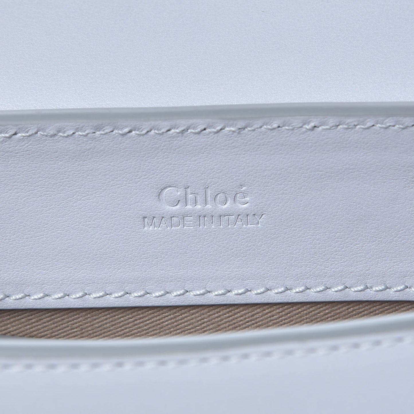 Calfskin Suede C Belt Bag Light Cloud
