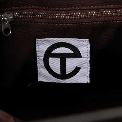Telfar Vegan Leather Medium Shopping Bag Chocolate 5 of 12