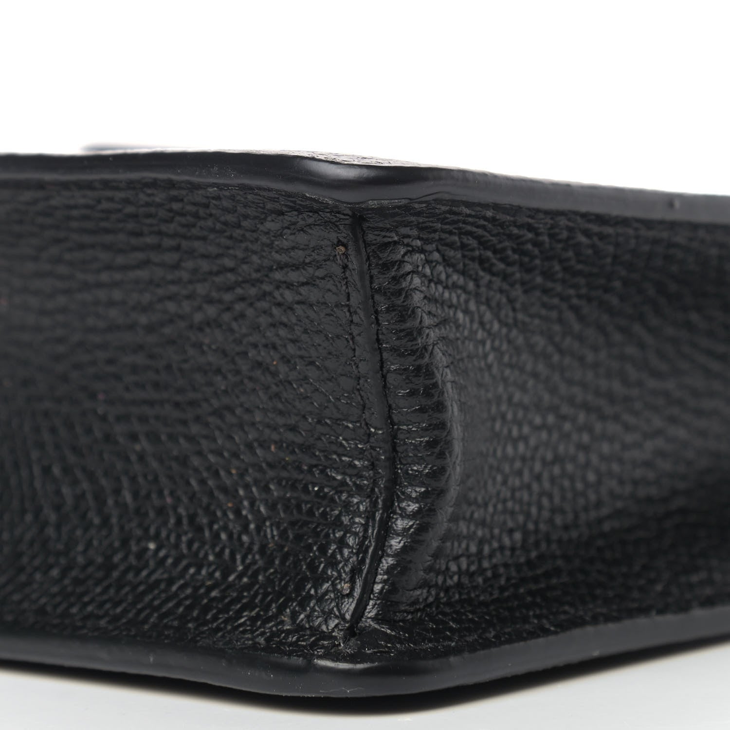 Valentino Garavani Grained Calfskin VSling Pouch Black 8 of 8