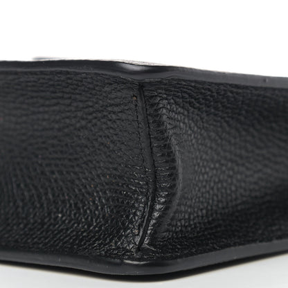 Valentino Garavani Grained Calfskin VSling Pouch Black 8 of 8