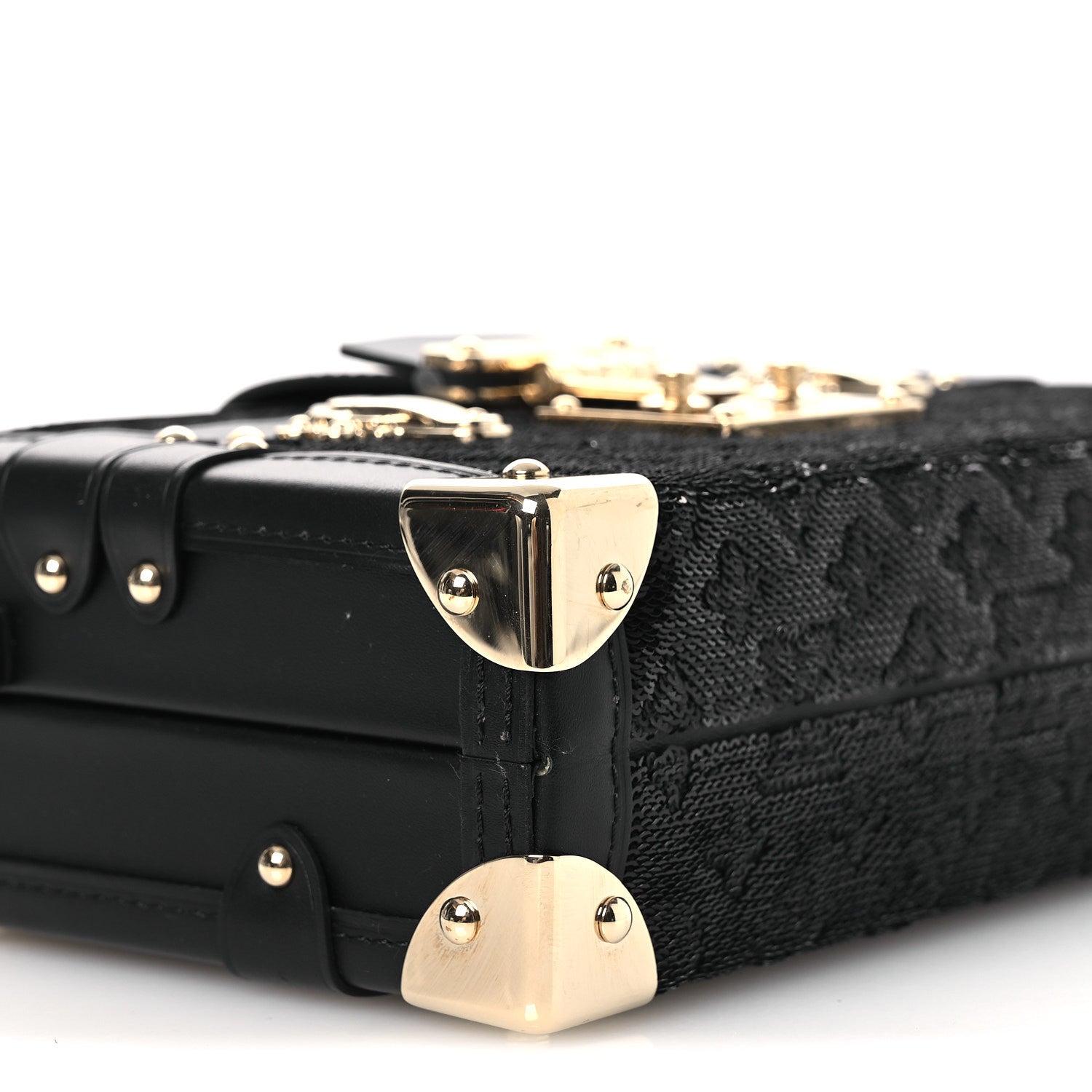 Louis Vuitton Sequins Petite Malle Black 8 of 10