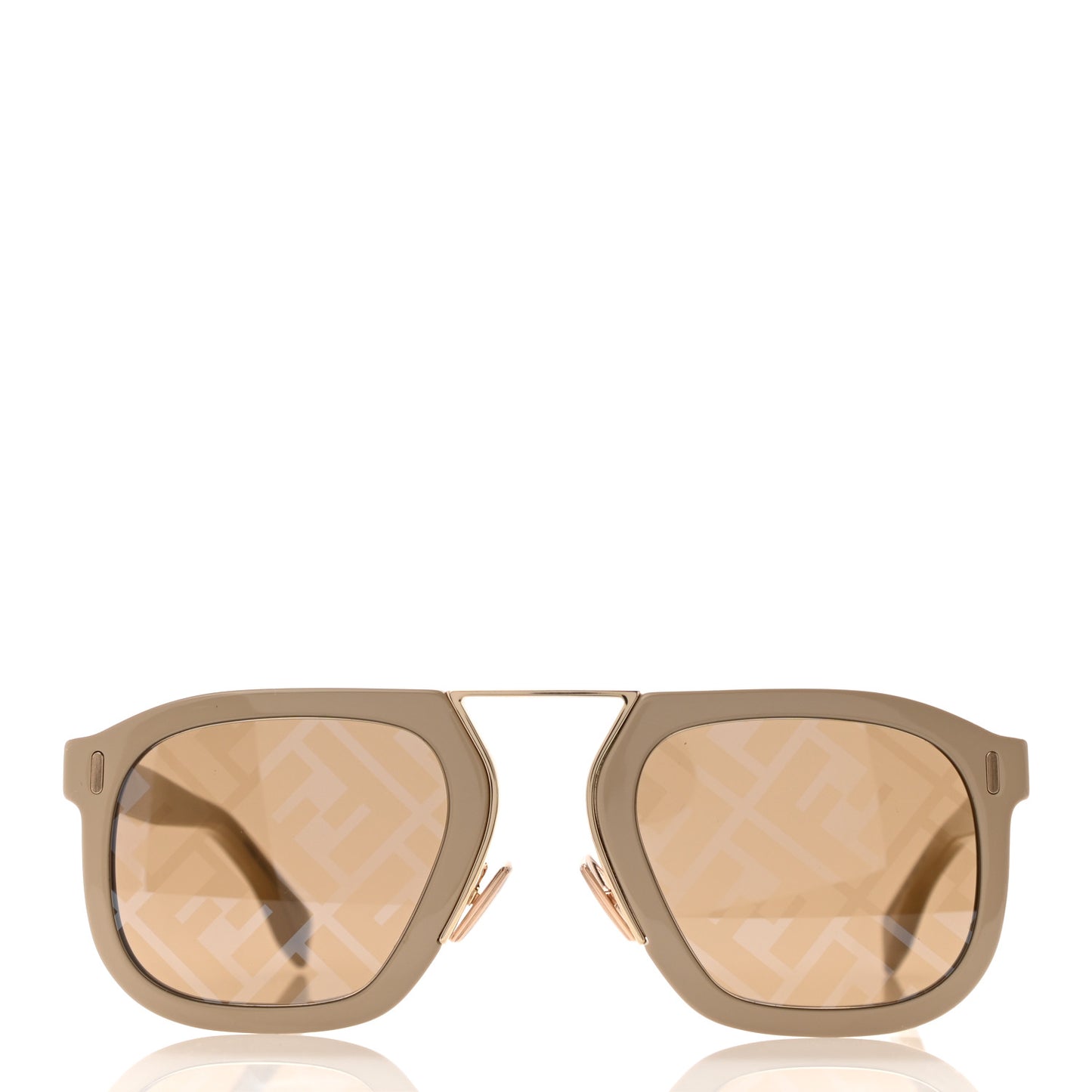 Acetate FF Aviator Sunglasses FF M0105/S Beige