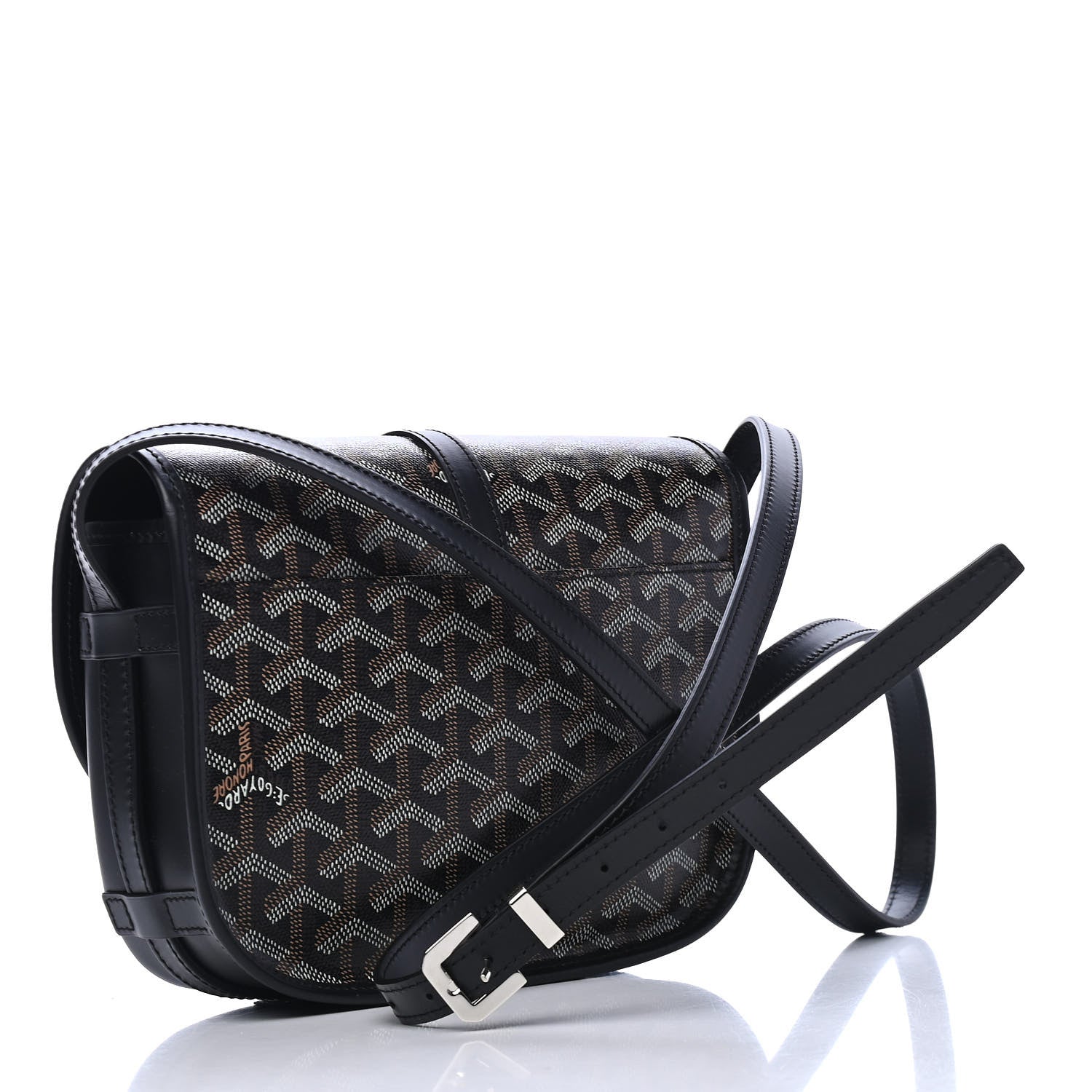 Goyard Goyardine Belvedere II PM Messenger Bag Black 2 of 4
