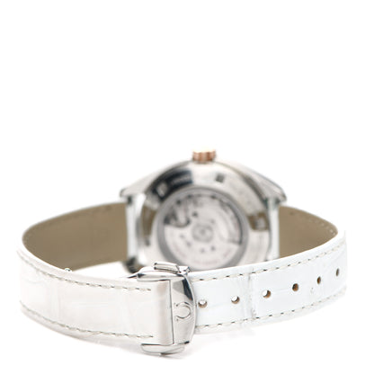 Omega Stainless Steel 18K Sedna Gold Diamond Mother of Pearl 34mm Seamaster Aqua Terra Co-Axial Chronometer Automatic Watch 231.23.34.20.55.001 3 of 5