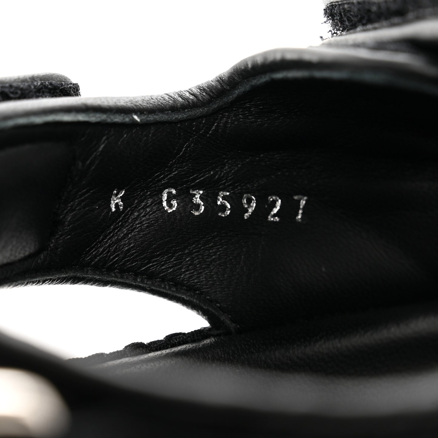 Fabric Velcro Dad Sandals 37.5 Black