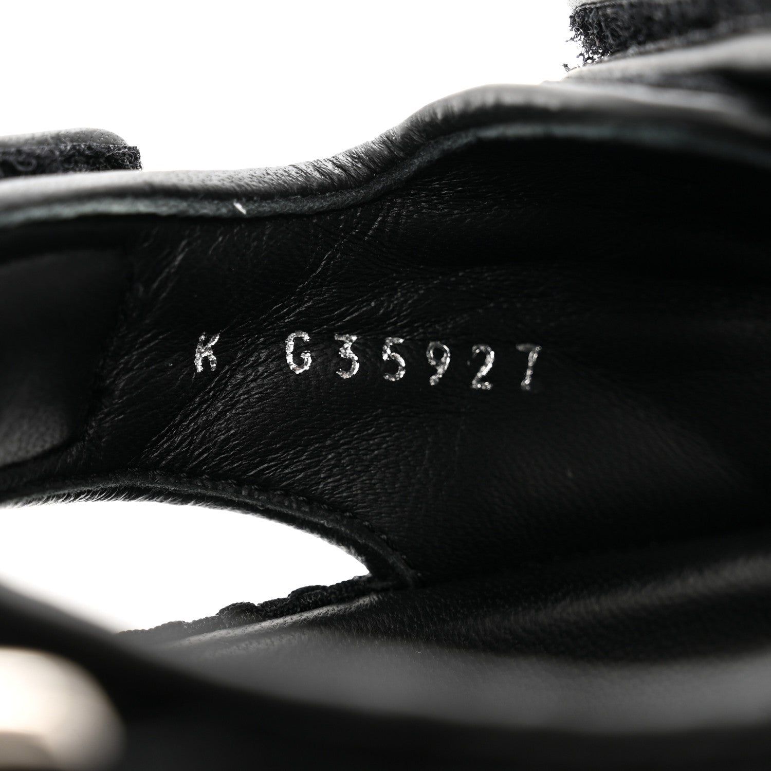 Chanel Fabric Velcro Dad Sandals 37.5 Black 9 of 9