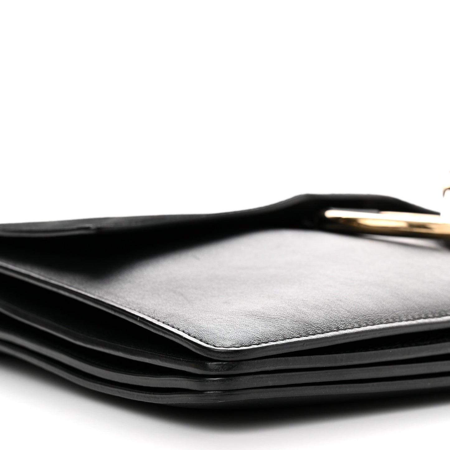 Suede Calfskin Medium Faye Shoulder Bag Black