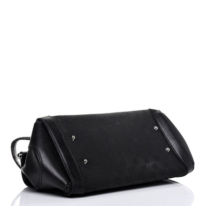 Gucci Monogram Bamboo Bullet Bag Black 4 of 31