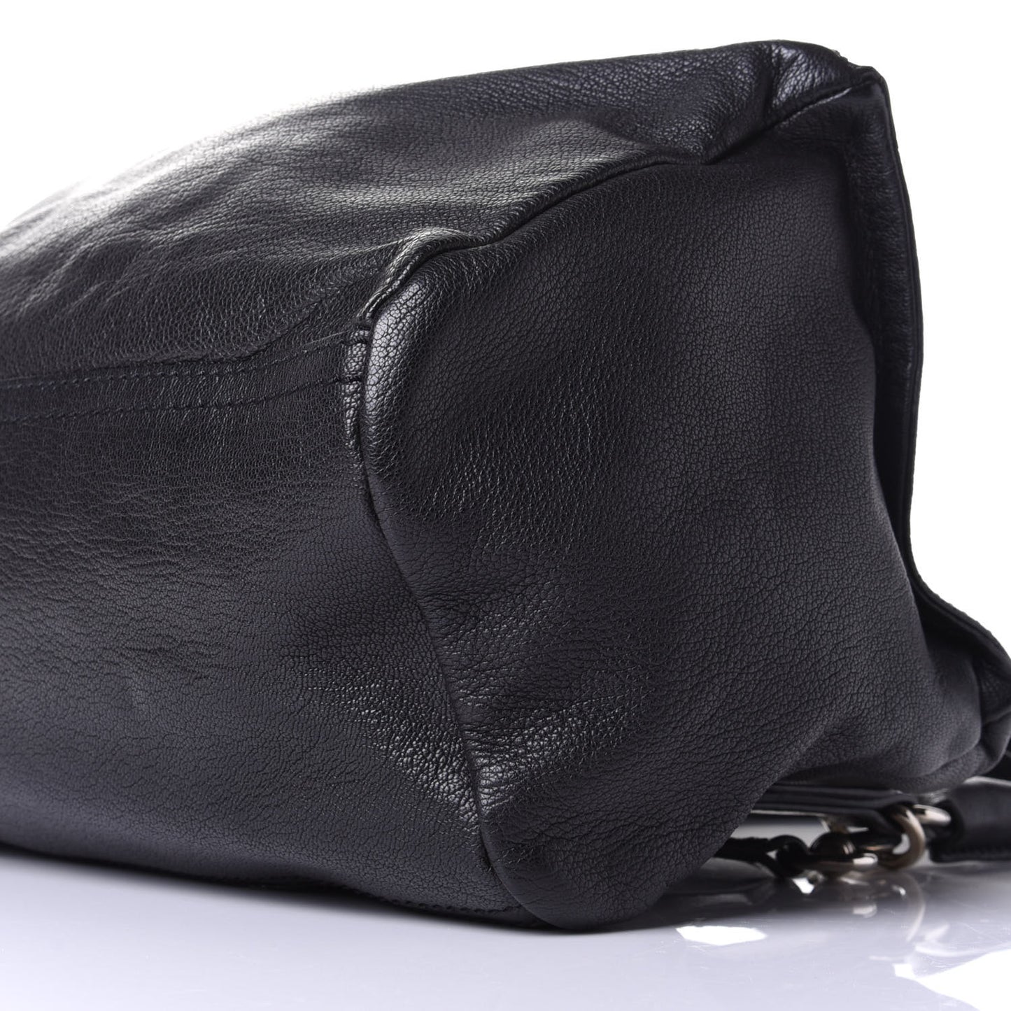 Sugar Goatskin Small Pandora Black