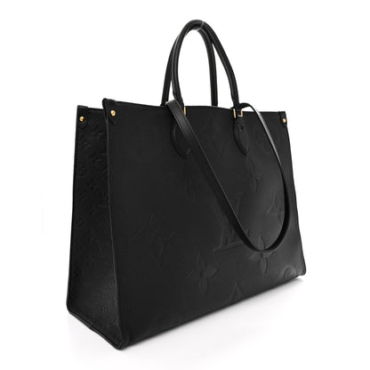 Louis Vuitton Empreinte Monogram Giant Onthego GM Black 3 of 11