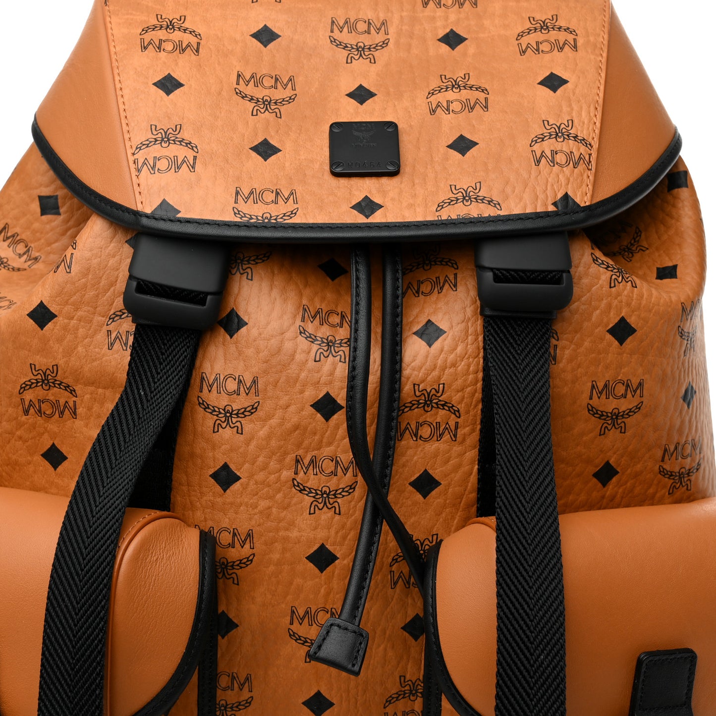 Visetos Large Brandenburg Backpack Cognac