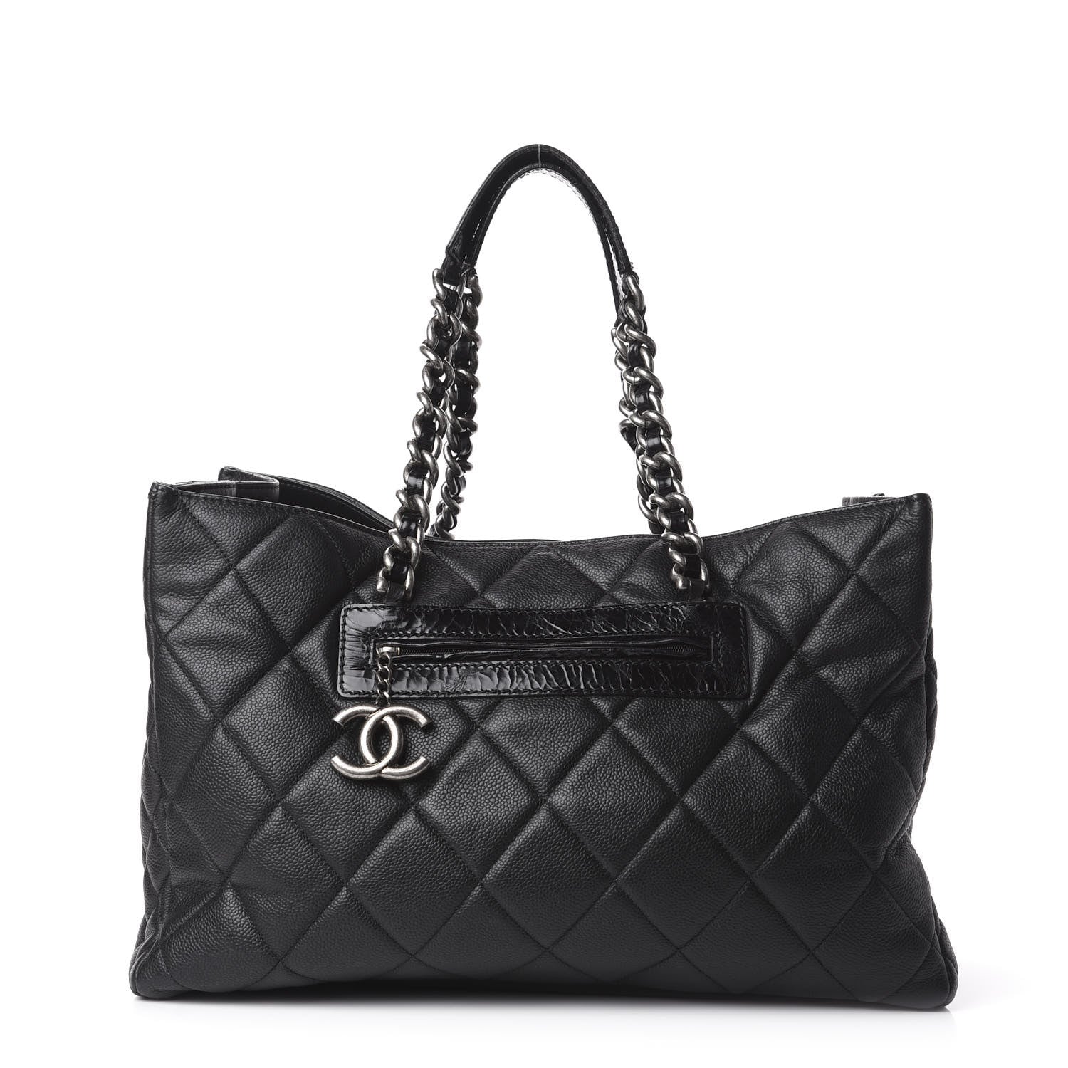 Chanel Caviar Quilted Coco Casual Tote Black 1 of 12