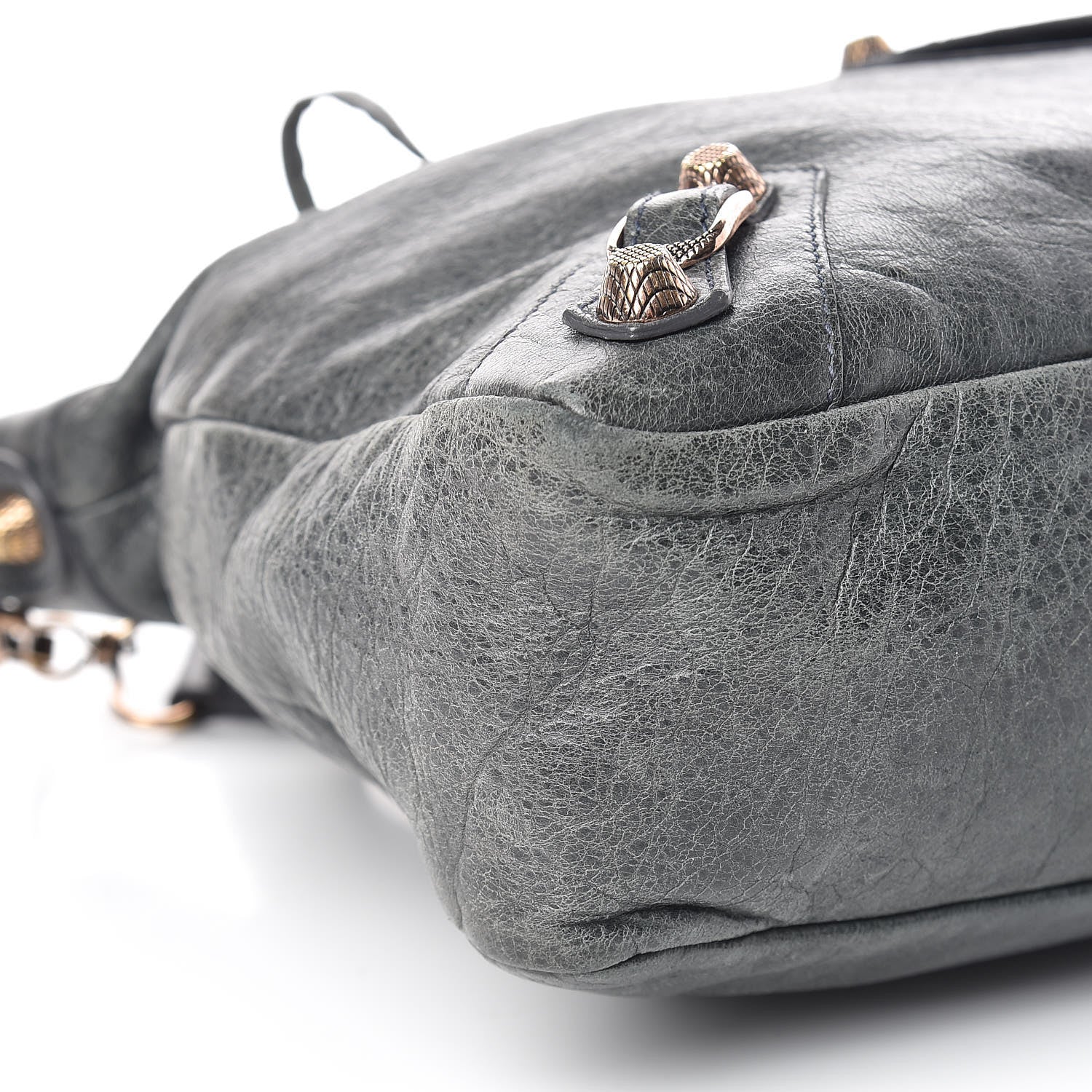 Balenciaga Agneau Giant 12 Rose Gold Hardware Town Anthracite 8 of 17