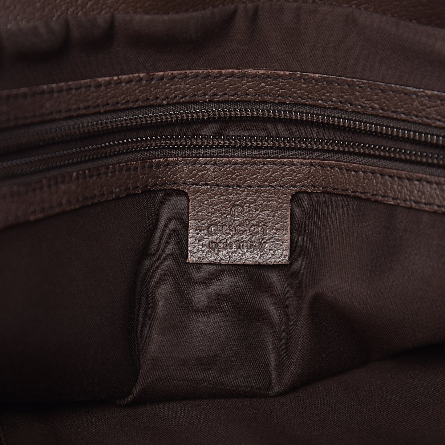 Monogram Web Large Joy Tote Dark Brown