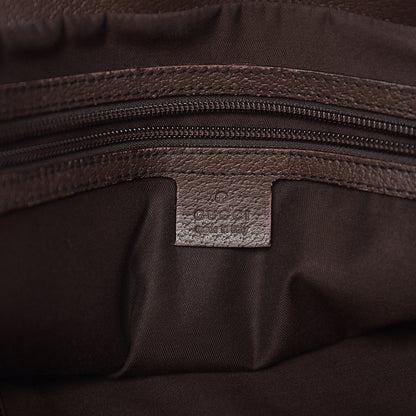 Gucci Monogram Web Large Joy Tote Dark Brown 5 of 11