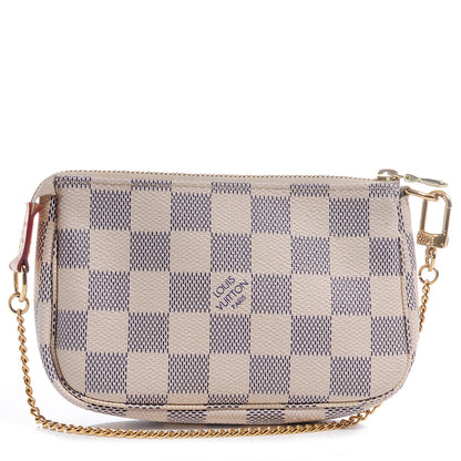 Louis Vuitton Damier Azur Mini Pochette Accessories 1 of 7