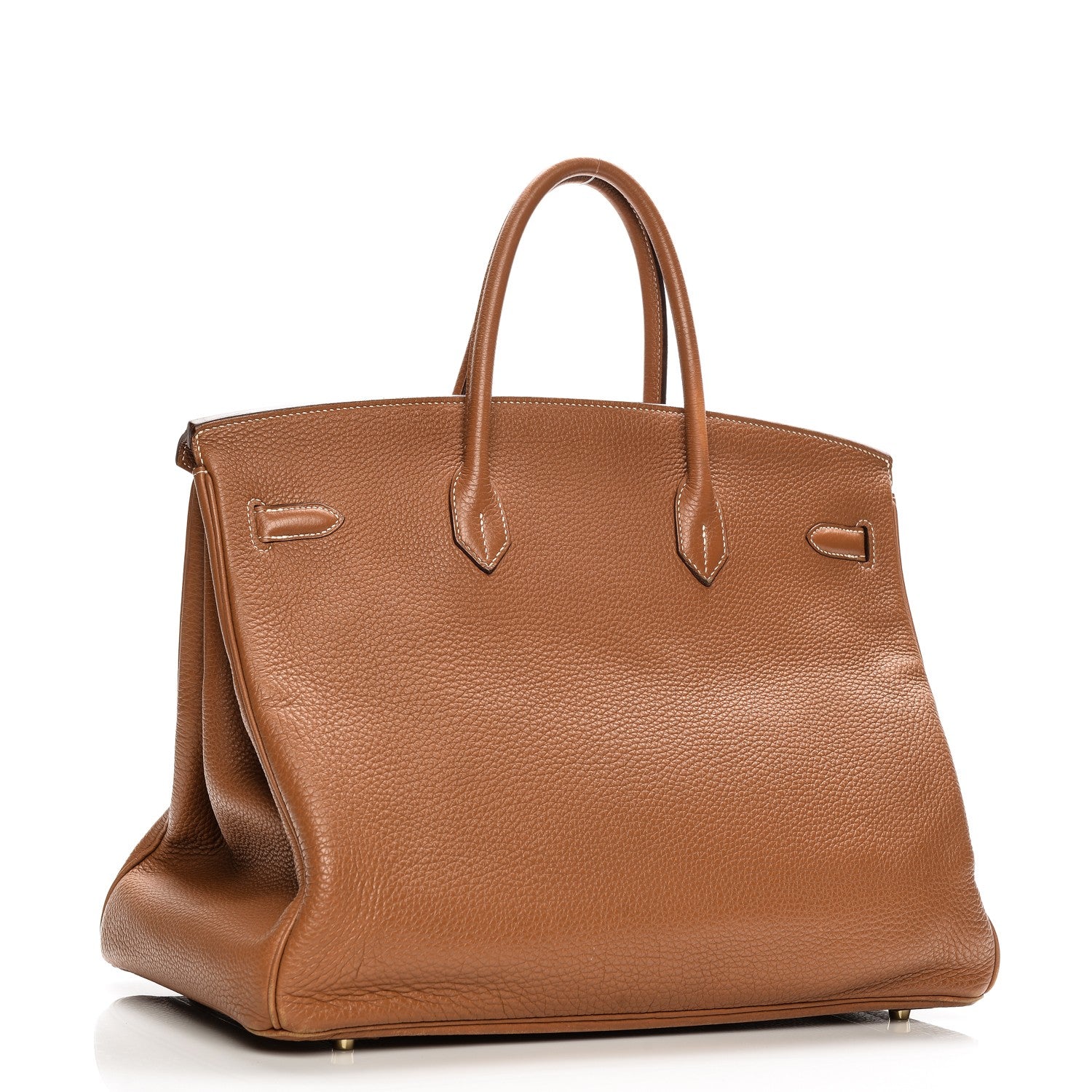 Hermes Taurillon Clemence Birkin 40 Gold 3 of 37