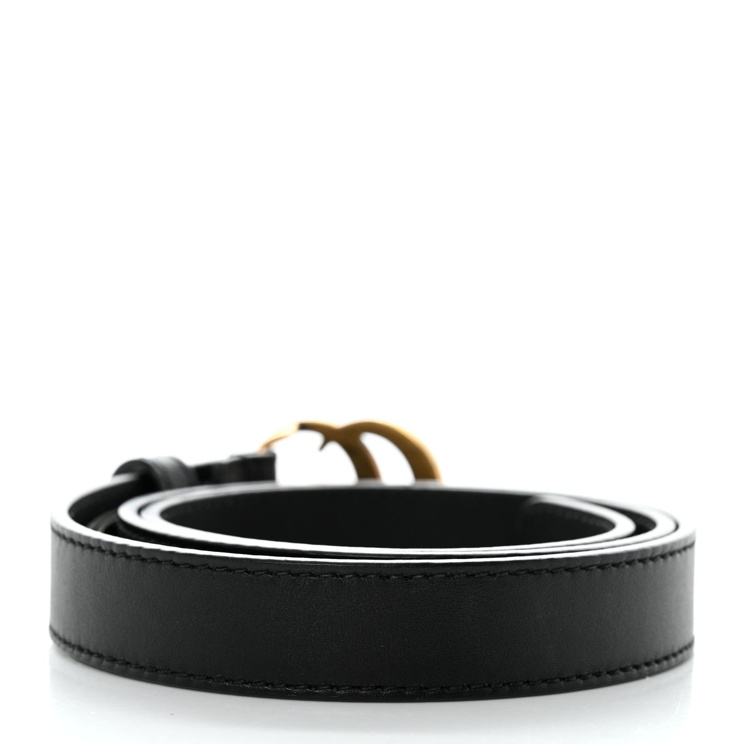 Calfskin Double G 20mm Belt 70 28 Black