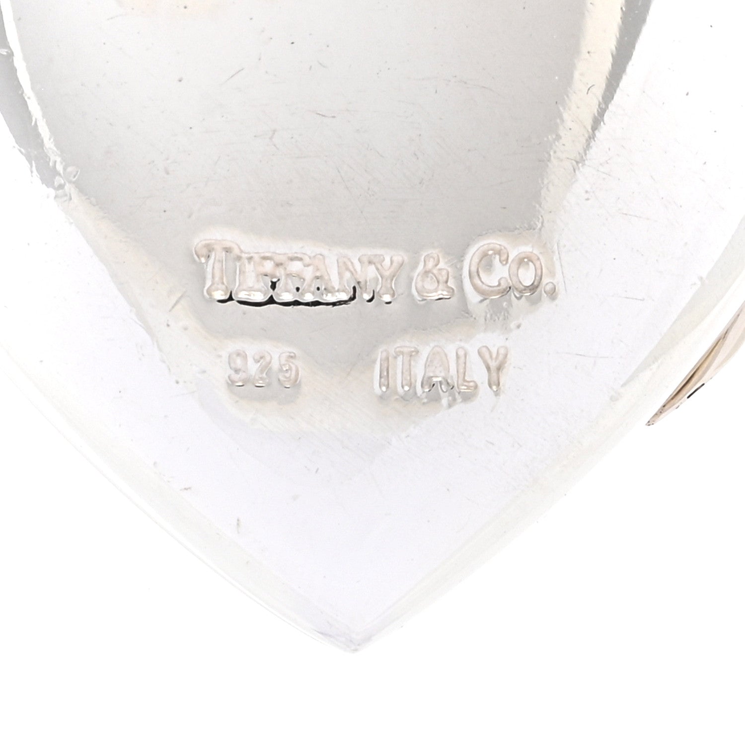 Tiffany Sterling Silver Large Heart Locket Pendant Necklace 4 of 4